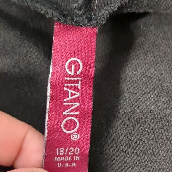 Gitano Y2K Hooded Paris Long Sleeve Top Women's Plus Size 18/20 - Picture 9 of 10